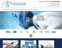 Tablet Screenshot of breesoft.com
